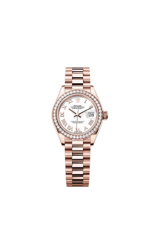 Lady-Datejust, Everose gold and diamonds